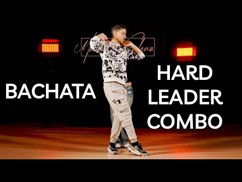 Bachata Combo difficult for LEADERS | Double Counter Delayed Turn | Marius&Elena