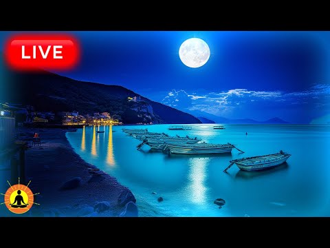 🔴 Relaxing Water Sounds for Peaceful Sleeping | 24 Hour Healing Frequency Music | Melatonin Release