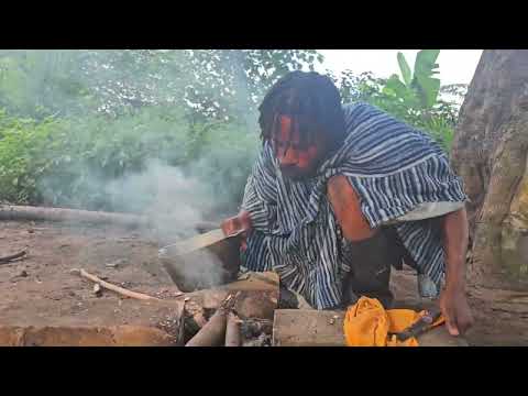 village cooking with Father Ankrah || food for the gods