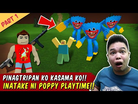 Tinalo ko si Poppy Playtime! - Roblox Poppy Playtime
