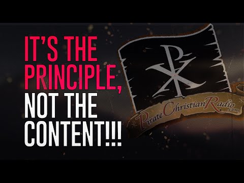 It's The Principle, Not The Content!! Confronting Chris Rosebrough!