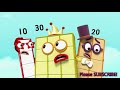 Numberblocks Ten,Twenty,Thirty,Forty,Fifty,Sixty,Seventy,Eight 21, 22, 25, 30, 40 and 50[1]