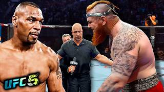 Berserker Raider vs. MIKE TYSON (EA sports UFC 5) - rematch