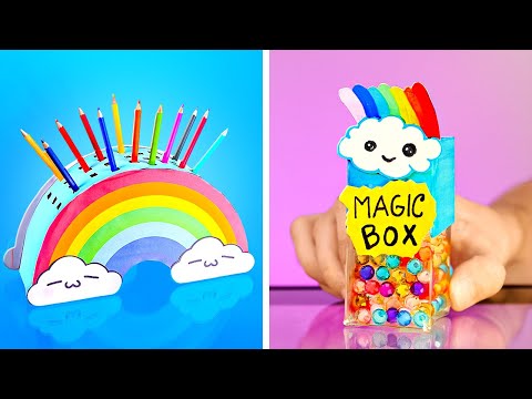 Rainbow School Crafts: Color Your World with Fun and Creativity! 🌈✂️