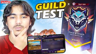 LIVE 🔴 Guild Test & Giveaway😍 #freefirelive #lakagaming #shortfeed
