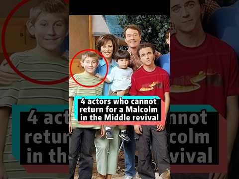 Four actors who cannot return for a Malcolm in the Middle revival.#MalcolmintheMiddle#Malcolm#dewey#