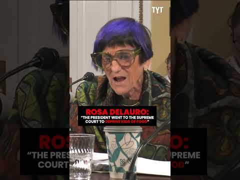 “The President WENT TO THE SUPREME COURT To DEPRIVE Kids Of Food”