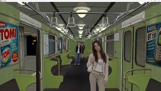 OpenBVE M3-as metró V1.0.0 Nagyvárad tér - Deák Ferenc tér