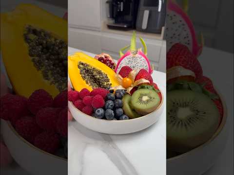 berries exotic fruits dessert 🫐🥝✨ I’m sure you’ll fall in love with it 🩷