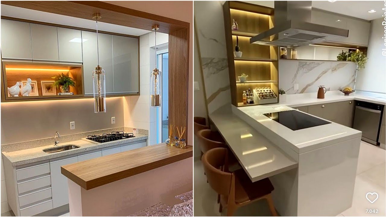 100 Modular Kitchen Designs 2023 Open Kitchen Cabinet Colours| Modern Home Interior Design Ideas P14
