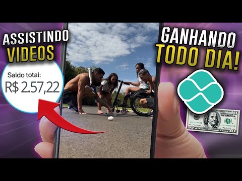 GANHE DINHEIRO ASSISTINDO VIDEOS no CELULAR | ESSE APLICATIVO ESTÁ PAGANDO no PIX