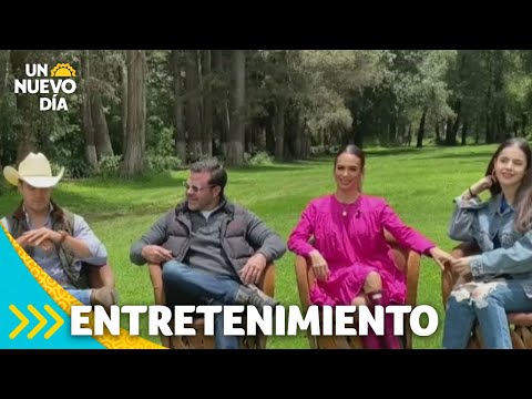 Hijos de Biby Gaytán y Eduardo Capetillo hablan de su vida en el rancho | Un Nuevo Día | Telemundo