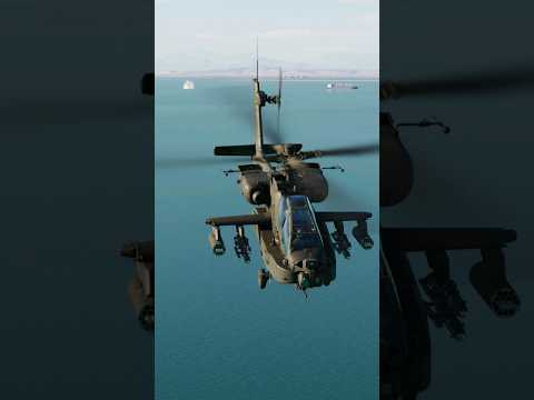 Apaches Hellfire ends a Red Sea rebel attack mission with extreme prejudice #dcs
