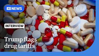 YouTube video thumbnail: "It Doesn't Make a lot of Sense": Trump's 200% Tariff Plan for Generic Drugs