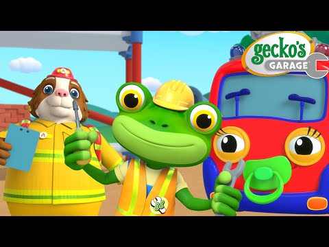 Gecko’s Firefighter Rescue Mission! | Gecko's Garage 🚚 | Cartoons For Kids | Toddler Fun Learning