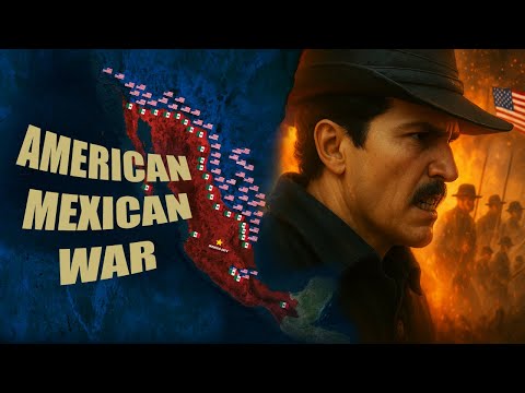 American - Mexico War Using Maps