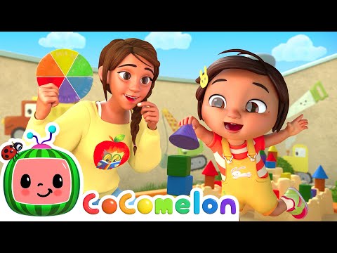 The Colors Song (with Nina) | CoComelon Nursery Rhymes & Kids Songs