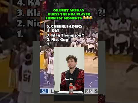 Gilbert Arenas' FUNNIEST Moments 😂