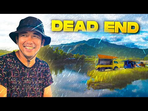 HEAVY RAIN DEAD END CAMPING | Van Life Random Spot Gaming