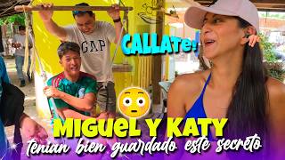 Se lo tenian bien escondido... Miguel confieza que Kathy lo va a visitar  su casa...