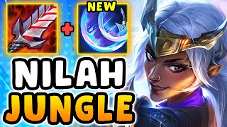 RIOT TURNED NILAH INTO A JUNGLER (hilarious ending..)