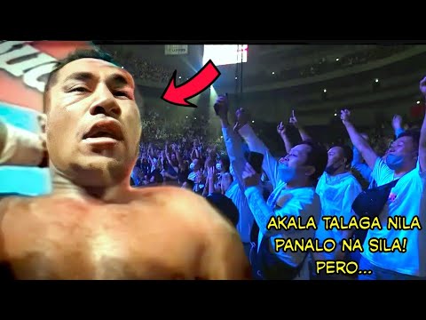 Pinoy 10 beses bumagsak | Mga Fans ng kalaban Nagtatalon,  tuwang tuwa | akala Panalo na sila.. pero