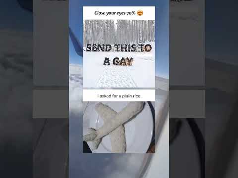 Close 70%👀 , plane rice✈️😂 #funny #meme #memes #shorts