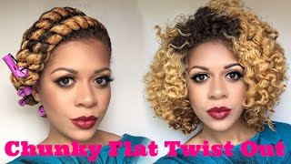 Natural Hair Defined Chunky Flat Twist Out Videos Kansas City