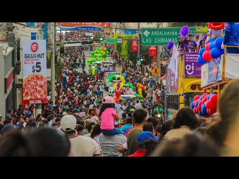 DESFILE DE CORREOS DE AHUACHAPAN