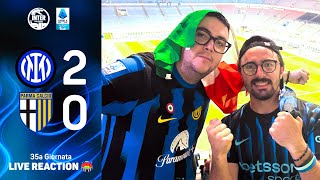 SIAMO CAMPIONI D’ITALIA | Inter-Parma 2-0 #InterPerSempre
