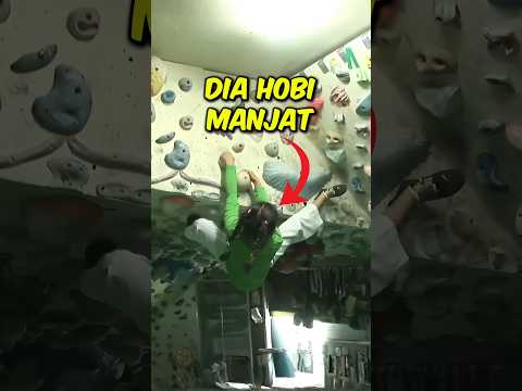 Anak Ini Suka Panjat Tebing #kisahmenarik