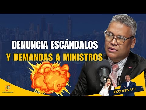 CARLOS PEÑA: AMENAZA CON DEMANDAS A MINISTROS Y DENUNCIA ESCÁNDALOS EN POLITIQUEANDO RD🤔🔥