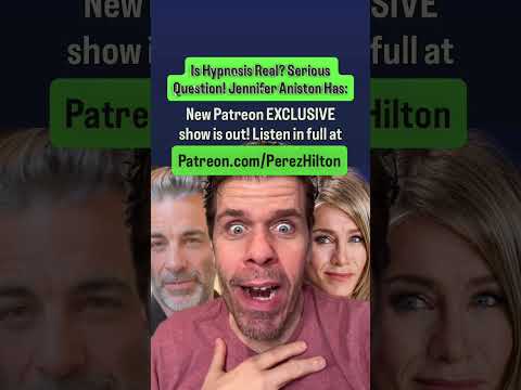 Is Hypnosis Real? Serious Question! Jennifer Aniston Has: | Perez Hilton