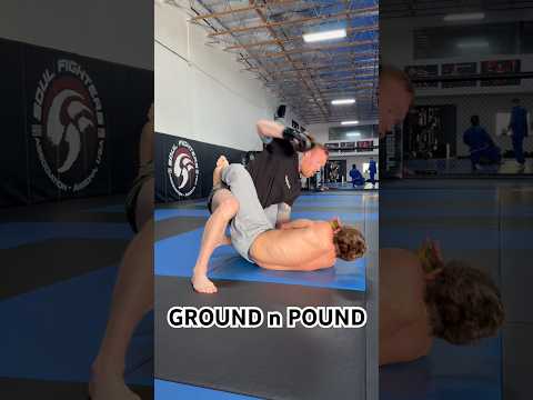 2 ways to damage your opponent with Ground N Pound!  #mma # ufc