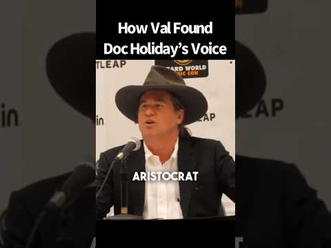 EPIC Val Kilmer on the Voice of Doc Holiday #MasterCommunicating.com