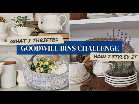 Budget-Friendly Style Challenge • Transforming Thrift Store Finds • Thrifting for Beginners