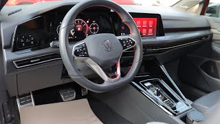 فولكس فاجن جولف جي تي اي 2025 لون احمر Volkswagen Golf GTI