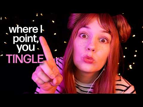 wherever I point, layered tingles appear 😳 booping your face with layered triggers (ASMR)