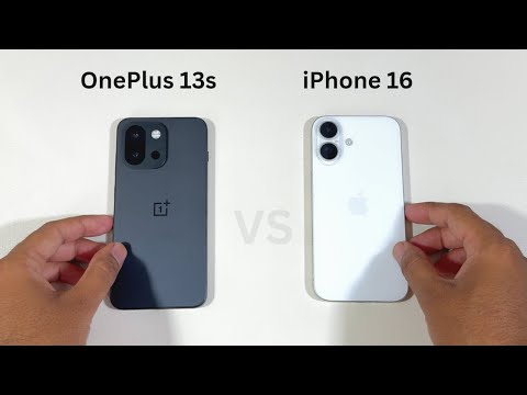 OnePlus 13S vs Apple iPhone 16 SpeedTest and Camera Comparison