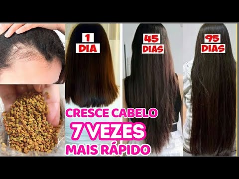 🚨 ISSO VAI DEIXAR SEU CABELO GIGANTE! NÃO VAI CAIR NENHUM FIO!