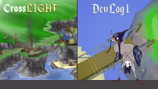 Indie Game Dev Log #1 (Crosslight) - New level, Concepts and Announcements!