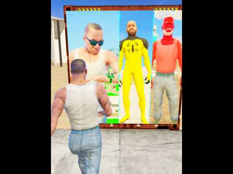 Franklin Open Mystery Frank Spiderman Box 😱 | INDIAN BIKE DRIVING 3D | #shorts #maxer