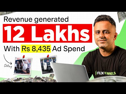 How an EV Vehicle Seller Generated Rs 12 Lakhs in 13 Days with Just Rs 8,435 Ad Spend