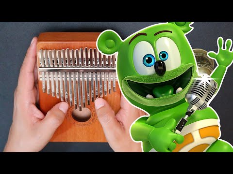 Tocando Osito Gominola en mi Kalimba Económica