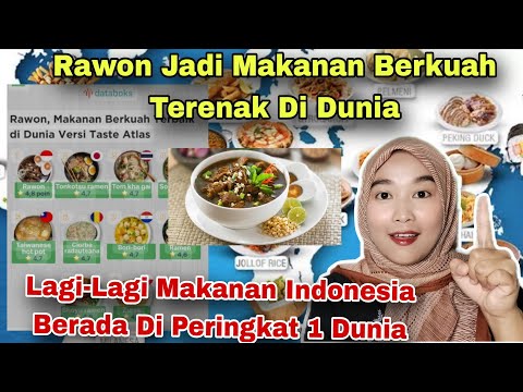 RAWON MAKANAN BERKUAH TERBAIK DUNIA, MAKANAN INDONESIA PERINGKAT 1 TERENAK‼️MALAYSIAN REACTION