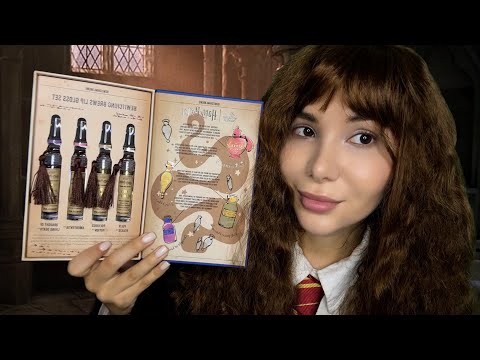 АСМР ГЕРМИОНА📚СДЕЛАЕТ ТЕБЕ МАКИЯЖ💄(ты студент по обмену)🪄✨