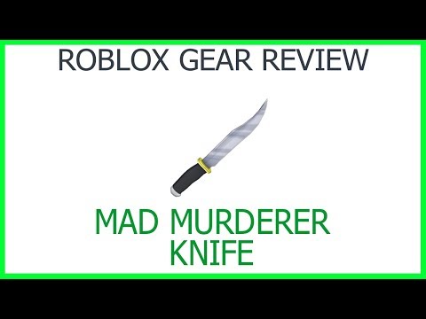 Roblox Grab Knife Gear Code 07 2021 - mad murderer knife code roblox