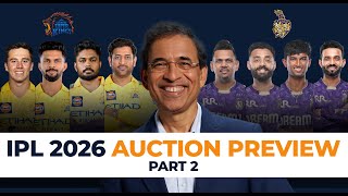 Harsha Bhogle previews IPL 2026 Auction - Part 2