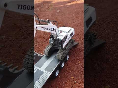 rc excavator yigong #automobile #bachoeloader #jcb #bulldozerofficial #excavator #xcavator #jcbbaba