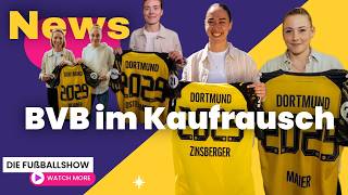 Der BVB ist im Kaufrausch. Nach Popp wechseln auch Maier, Meißner, Zinsberger nach Dortmund.